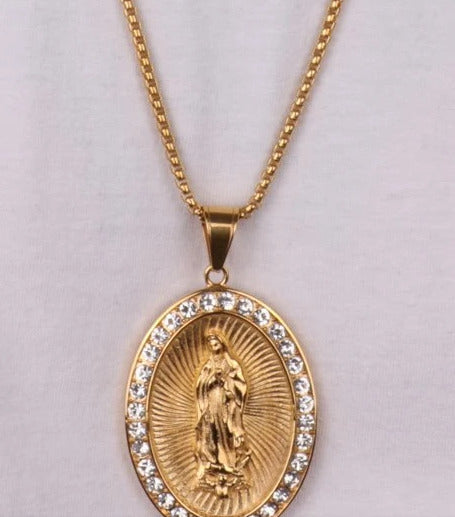 BYSIMON---Collana-in-Acciaio-con-pendente-religioso