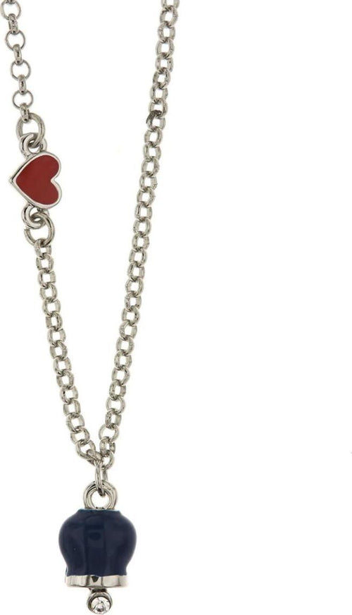 BYSIMON---Collana-in-Metallo-con-cuore-rosso-e-campanella-portafortuna-pendente-blu,-impreziosita-da-punto-luce