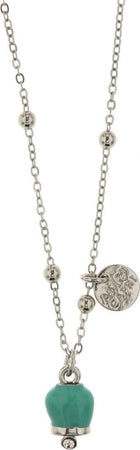 BYSIMON---Collana-in-Metallo-maglia-a-pallini