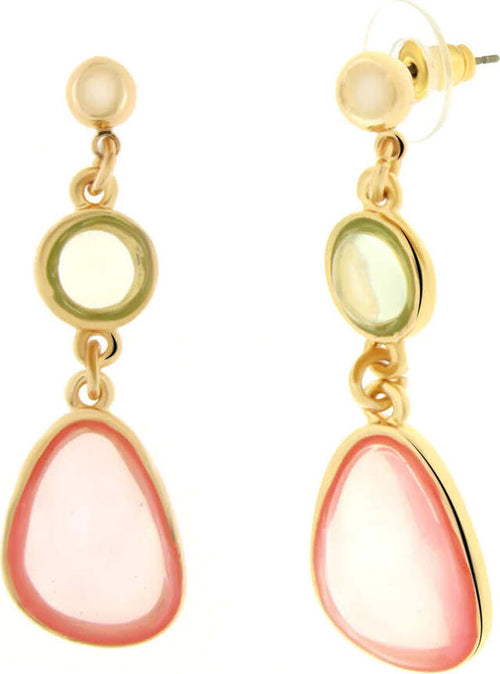 BYSIMON---Orecchini-in-Metallo-con-cristalli-a-forma-di-goccia-rosa