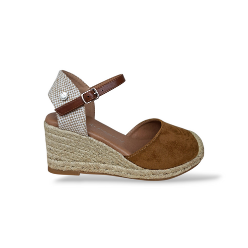 Espadrillas Donna XTI Camel con Fibia – Scarpe Estive Naturali, Comode e Versatili