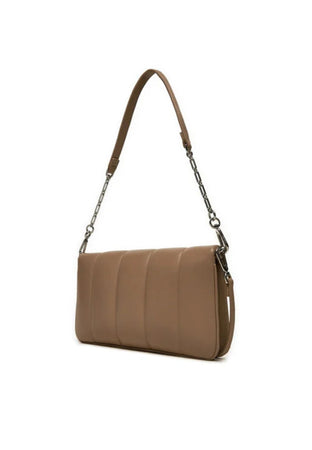 calvin klein BORSA LINE QUILT SHOULDER BAG da donna