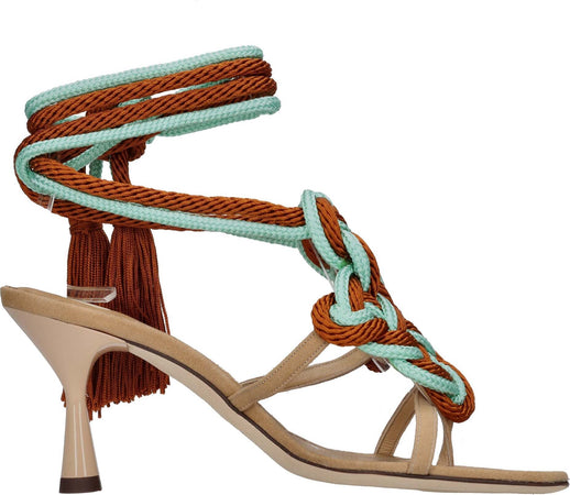 C-LOVE-Sandali-Beige-da-donna