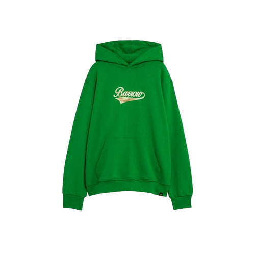 BARROW felpe con cappuccio unisex barrow - hoodie - verde da uomo
