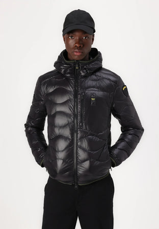 Blauer Giubbini uomo corti imbottito piuma mod. Wave - Capospalla uomo