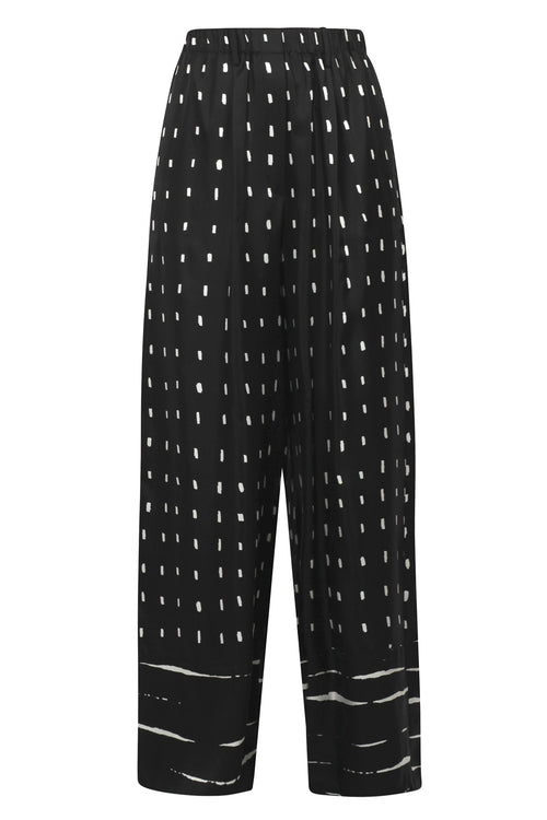 Alysi - Pantalone - 451050 - Nero/Bianco da donna