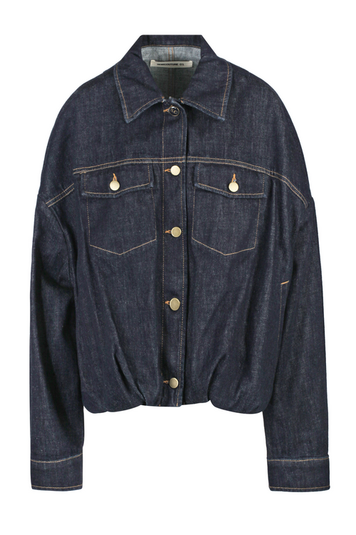 Semi-Couture Semi Couture - Giubbotto - 450838 - Denim scuro da donna