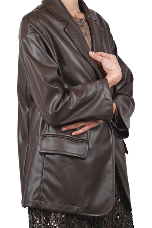 JUCCA Jucca - Giubbotto - 461642 - Cioccolato da donna
