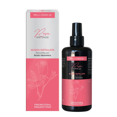 Erboristeria Magentina Acqua Distillata Rosa Antiage 200 ml - Naturopatica shop & therapy