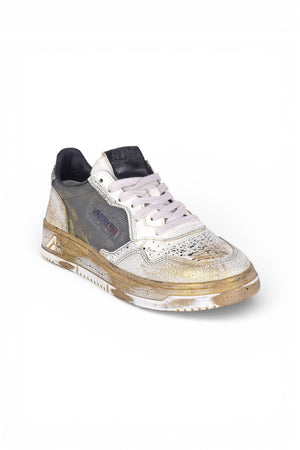 AUTRY Autry - Sneakers - 470539 - Oro/Avorio da donna