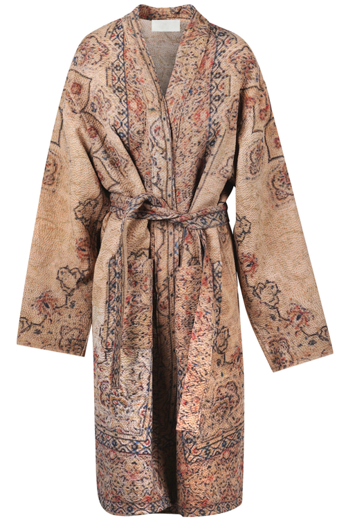 LA FEMME BLANCHE La Femme Blanche - Kimono - 470158 - Fantasia Beige da donna