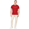 Tommy Hilfiger t-shirt dark magma logo ricamato MW0MW11797 T-shirt Tommy Hilfiger