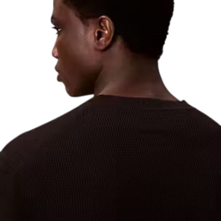 Calvin Klien maglione nero testurizzato LV04LB327GUB1