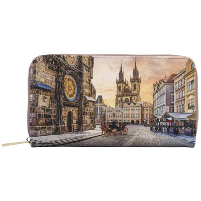 YNot portafoglio grande ASTRO CLOCK YES361F6