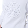 Guess maglioncino bianco logo 4G Kate W5RR40 Z26I2 G011 Maglieria Guess