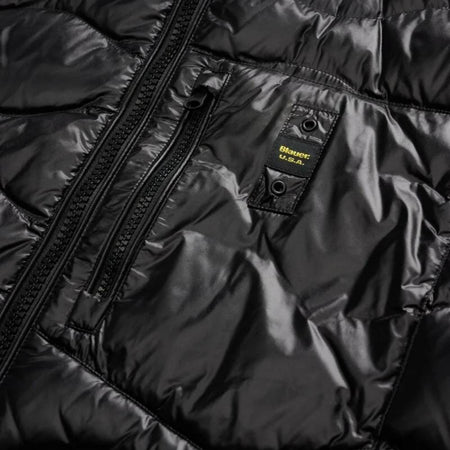 Baluer piumino nero in piuma Wave 25WBLUC02080