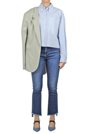 Liviana Conti - Camicia - 450569 - Bianco/Azzurro da donna