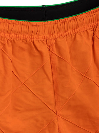 Bottega Veneta Boxer Mare con Motivo Intreccio in Arancione da uomo