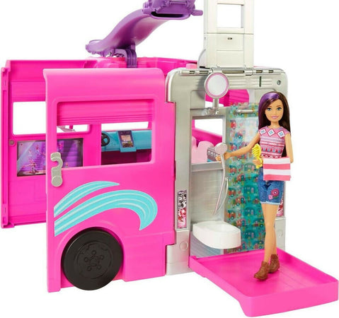 MATTEL BARBIE CAMPER DEI SOGNI CON ACCESSORI