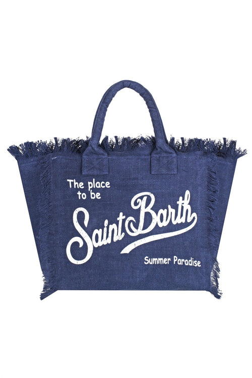 MC2 SAINT BARTH MC2 Saint Barth - Borsa grande - 450936 - Blu da donna