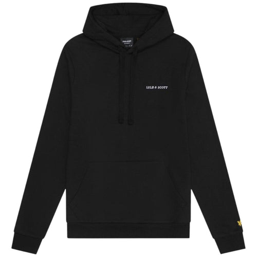 Lyle & Scott felpa cappuccio nera ML1904VI Felpe Lyle & Scott