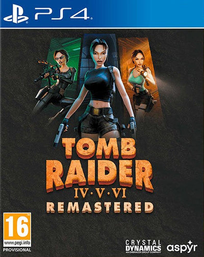 Tomb Raider IV-V-VI Remastered Starring Lara Croft PS4 UK
