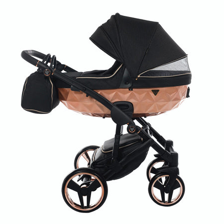 Trio Junama Diamond Mirror Satin V2 3 in 1 Tessuto Champagne