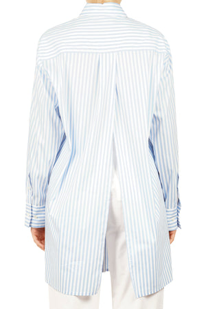 JUCCA Jucca - Camicia - 451196 - Bianco/Azzurro da donna