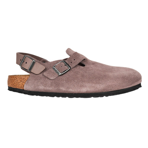 BIRKENSTOCK Tokio Faded purple sandal in suede da donna