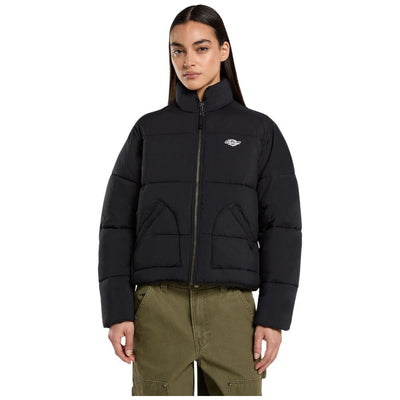 Dickies piumino da donna puffer nero Summerdale DK0A87OJBLK