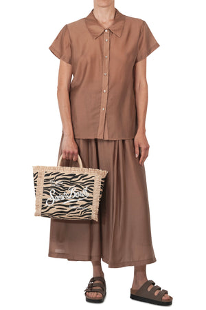 LA FEMME BLANCHE La Femme Blanche - Camicia - 451602 - Cammello da donna