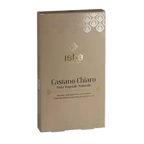 Castano chiaro tinta vegetale in polvere 100g