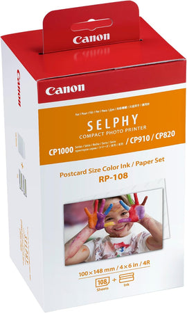Canon RP-108 Set inchiostro a colori e carta 100 x 148 mm, 108 fogli USATO