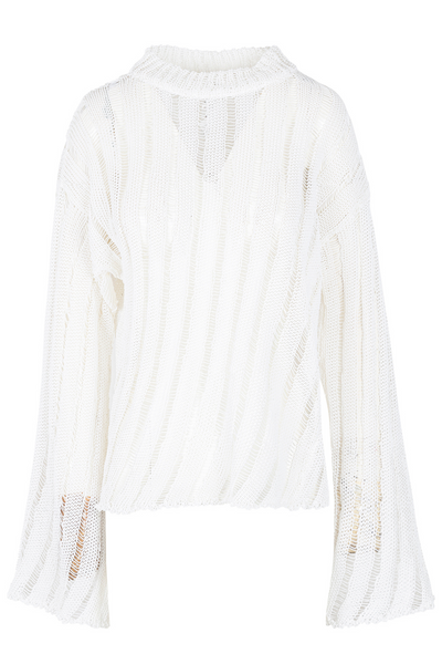 SOLOTRE Solotre - Maglia - 450768 - Bianco da donna