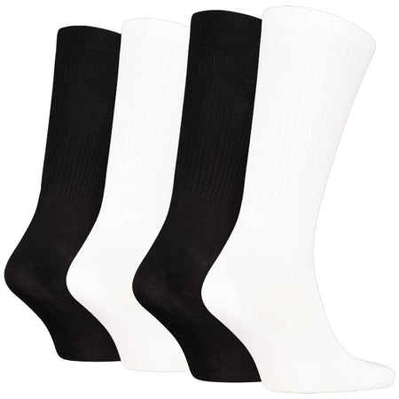 Calvin Klein uomo pack 4 calze bianco nero 701235982001801