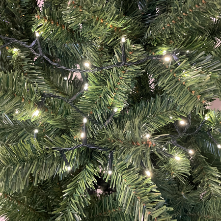 Catena luminosa lineare con 1000 MiniLED da 30 m decorazione natalizia da esterno