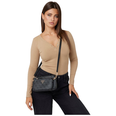 Guess Mini tracolla nera Noelle 4G logo NOELLE II HWBG96 72710 CLO