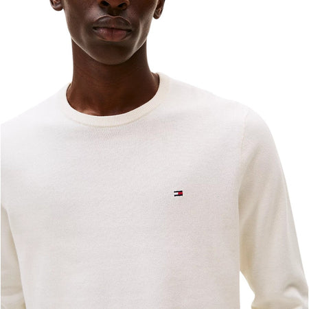 Tommy Hilfiger maglioncino avorio MW0MW39999Z00 Maglieria Tommy Hilfiger
