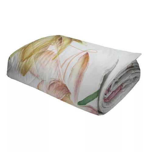 Trapuntino matrimoniale Tessitura Randi Fior Di Loto Matrimoniale Raso di Cotone