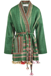 LA FEMME BLANCHE La Femme Blanche - Giacca - 461422 - Fantasia Verde da donna
