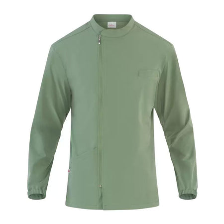 Casacca Davide Oliva Casacca Uomo Medicale Elasticizzata Manica Lunga