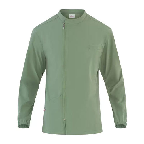 Casacca Davide Oliva Casacca Uomo Medicale Elasticizzata Manica Lunga