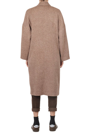 Alysi - Cappotto - 460735 - Beige/Marrone da donna