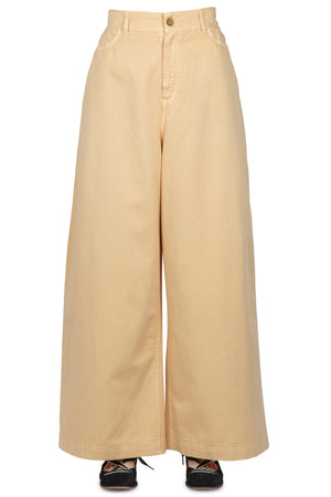 Alysi - Pantalone - 451056 - Crema da donna