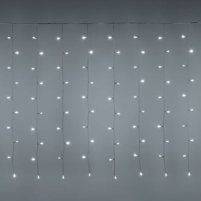 Cascata luci con led per esterno decorazione natalizie 320 cm