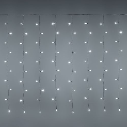 Cascata luci con led per esterno decorazione natalizie 320 cm
