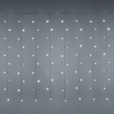 Cascata luci con led per esterno decorazione natalizie 320 cm