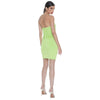 Relish vestito corto verde flou Errai Vestiti Relish