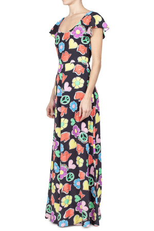 MO5CH1NO JEANS - MOSCHINO MO5CH1NO JEANS - Moschino - Abito - 430105 - Floreale da donna