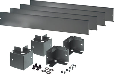 Zoccolo 600 x 800 mm per Armadi Rack Serie NextGen Nero
